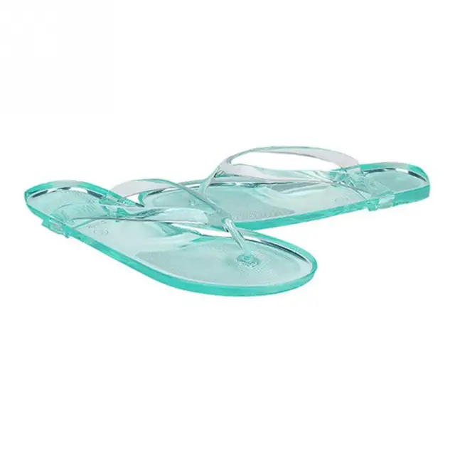 transparent flip flops