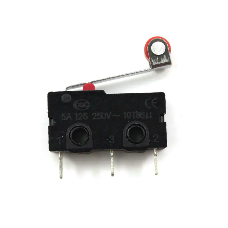 

10Pcs/set KW12-3 Micro Limit Switch Roller Lever 5A 125-250V Open Close Switch