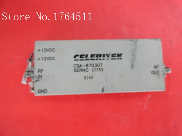 

[BELLA] CELERITEK CSA-870307 12-15V SMA amplifier