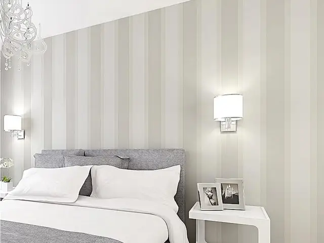 no tejido papel pintado a rayas verticales moderna minimalista dormitorio sala de estar tv tapiz de fondo rayas anchas - Papel Pintado Rayas Verticales no tejido papel pintado a rayas verticales moderna minimalista dormitorio sala de estar tv tapiz de fondo rayas anchas - Papel Pintado Rayas Verticales