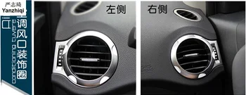

2pcs both sides of the front air-conditioning outlet decoration sequins for 2009-2014 Renault Koleos
