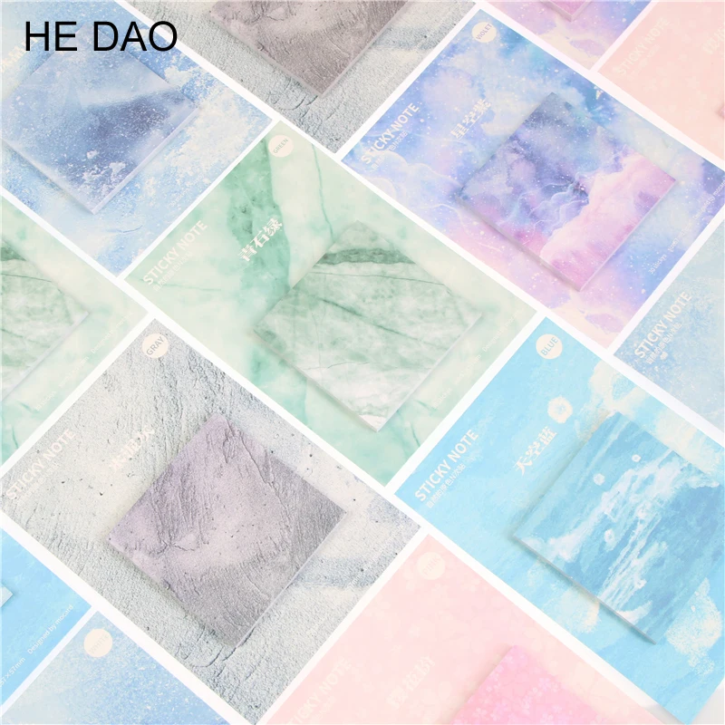 

Exclusive Design The Natural Color Self-adhesive Memo Pad Sticky Notes Sticker Label Escolar Papelaria School Office Supply