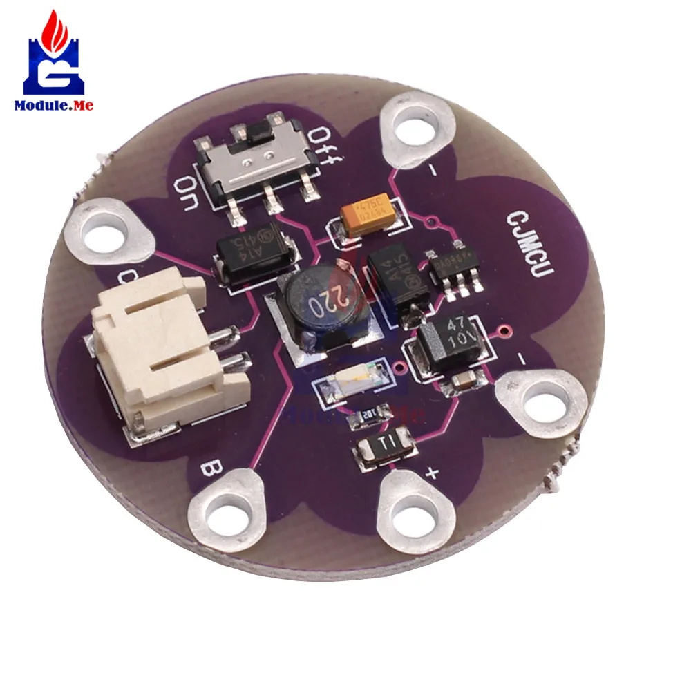 

LilyPad LiPower Lithium Battery Boost Power Step Up Battery Module 5V Output