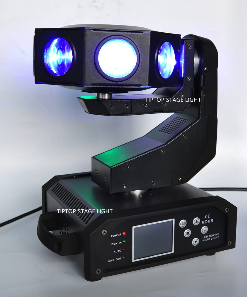 Дискотека DJ Light для KTV бар этапе Led Цвет НЛО Дизайн Ultimate повернуть 8*40 Вт RGBW 4IN1 Cree moving Head двойной Летающий свет