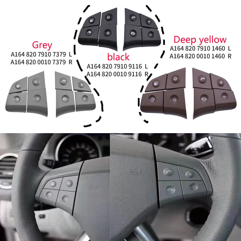 

For benz w164 GL ML 2006-2009 Multifunction Steering wheel button Audio Car steering wheel button