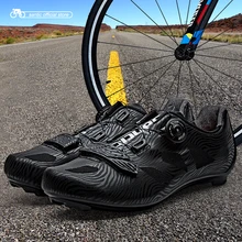 Santic Мужская велосипедная дорожная Обувь На Шнуровке Нейлоновая подошва спортивные гонки командная велосипедная обувь дышащая одежда для езды на велосипеде MS17005