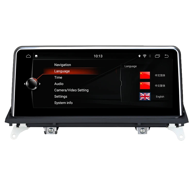 Автомобильный gps навигации для BMW X5 E70 X6 E71 2007 до 2010 CCC Системы 10 25 &quotAndroid 8 1 PX6 шесть