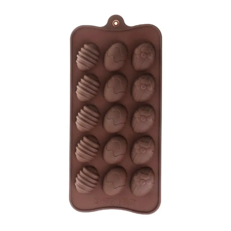 

3D Easter Eggs Chocolate Mould Silicone Cake Mold Bakeware Pastry Confectionery Baking Dish Kitchen Decorating Tools