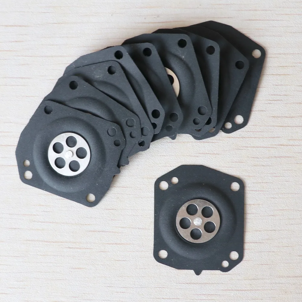 10 pcs metering diaphragm gaskets for 6200 Chainsaw carburetor repair 2