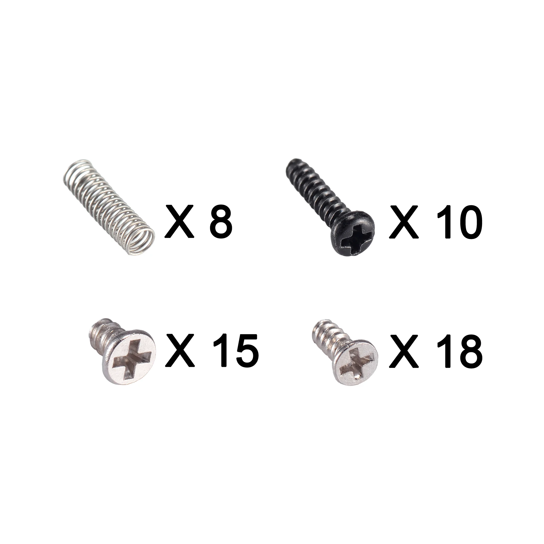 Полный комплект винтов для Nintendo Switch Console Joy Con NS|spring screw|spring switchspring set |