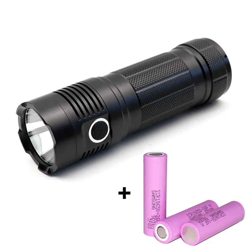 

Outdoor Powerful Xlamp XHP70 XHP50 XPL Hi L2 LED USB flashlight Work Light Rechargeable Mobile power torch with 18650 batteries