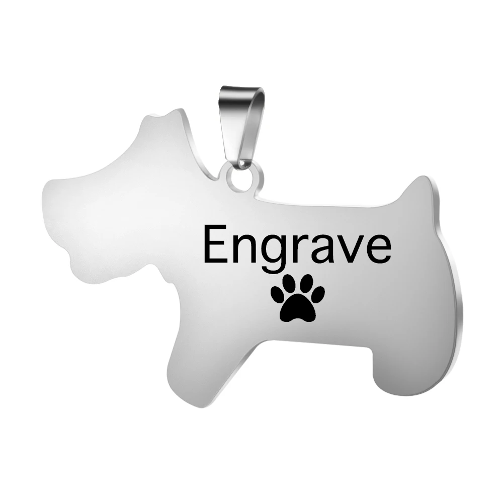 

Free Engraving Pet Dog Name Phone Number Key Chain Dog Tags Custom Customized Tag Keychain Jewelry SL-045