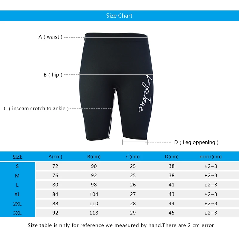 wetsut short pant
