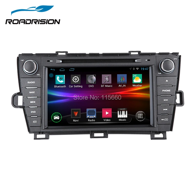 RoadRision 8 &quotAndroid 6 0 автомобиль DVD gps навигация для Toyota Prius левая рука вождения стерео