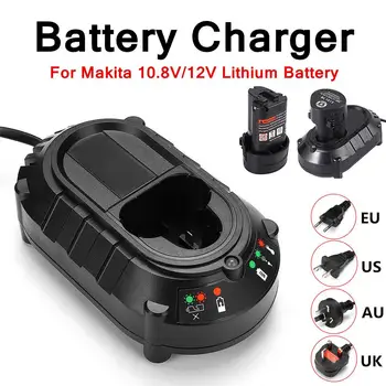 

Li-ion Battery Charger For Makita BL1013 BL1014 10.8V 12V Electrical Drill Screwdriver Tools Power Supply Charger