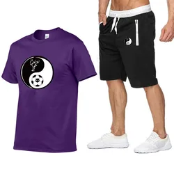 New summer T-shirt men's quality latest 2019 fashion short-sleeved T-shirt suit funny T-shirt spoof O-neck shirt fresh + shorts New summer T-shirt men's quality latest 2019 fashion short-sleeved T-shirt suit funny T-shirt spoof O-neck shirt fresh + shorts