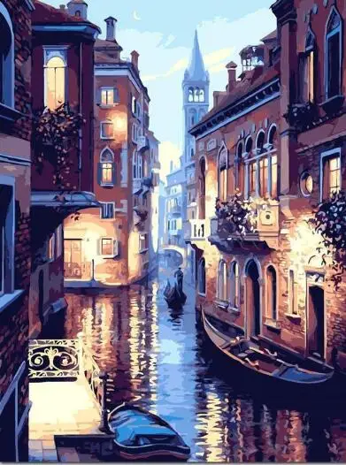 

4050 Lights of Venice - Paint by Numbers Kits for Adults DIY