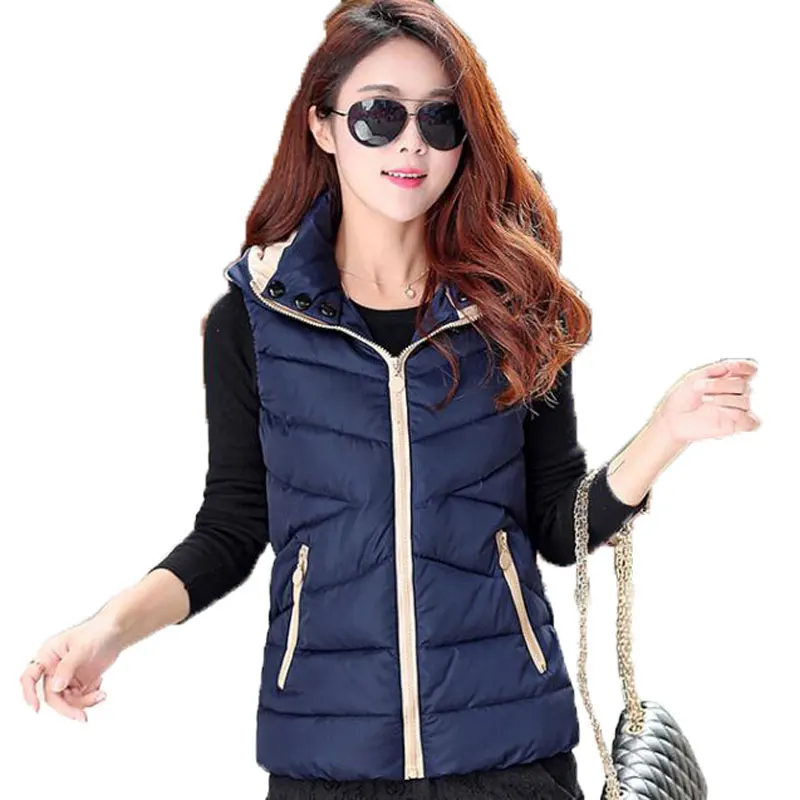 2017 Hot Sale Winter Vest Thick Warm Women Jacket