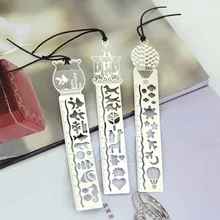 Новая ультратонкая металлическая линейка сказочного мира креативная полая Закладка случайный 1 шт