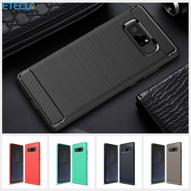 

For Samsung Galaxy Note 8 Case Samsung Note 8 9 Cover On For Galaxy S8 S9 Plus Premium Original Silicone Protective Soft Case