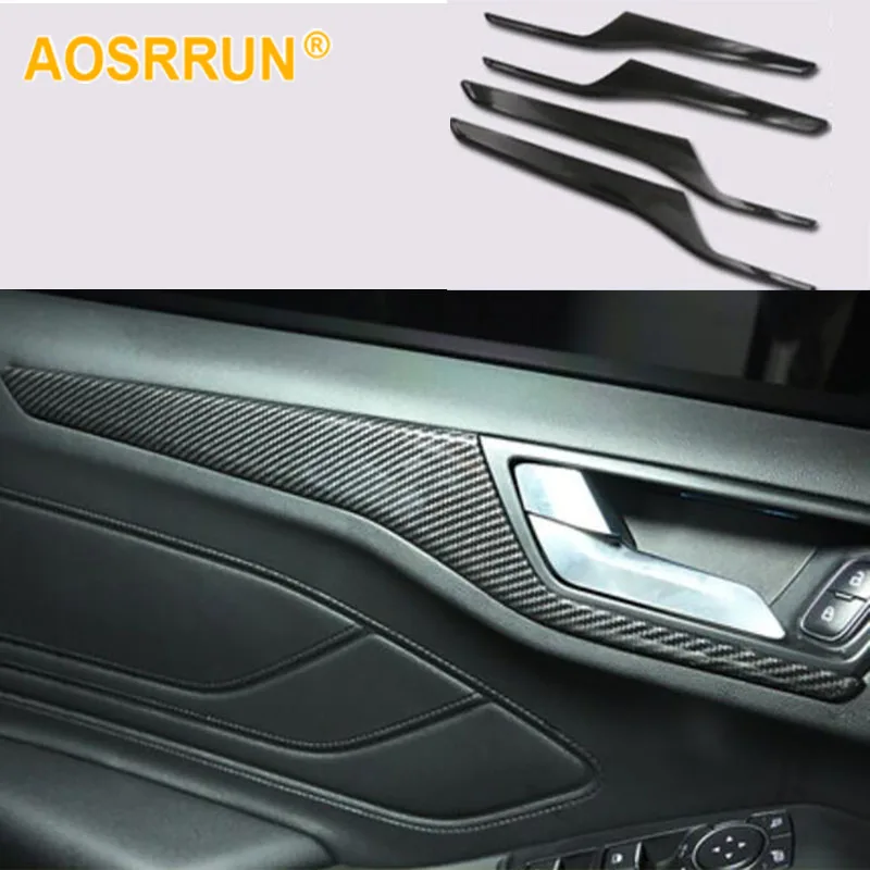 For Ford Focus 2019 MK4 Carbon Fiber Interior door strip cover Car Accessories Style | Автомобили и мотоциклы