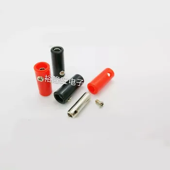 

Smonisia 20pcs/lot 4mm Banana Female Plug Terminal Audio Speaker Connector Extension Line Free Welding Jack