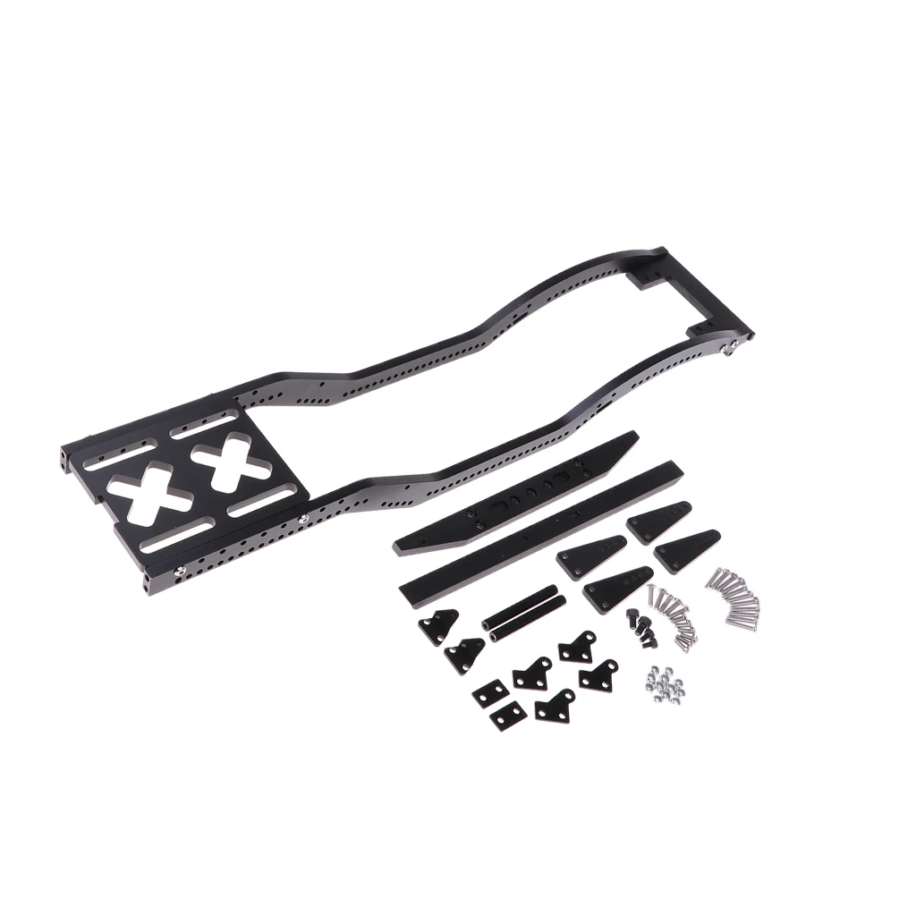 Aluminum Alloy RC Rock Crawler Chassis Frame Kit for 1:10 Axial SCX10 D90