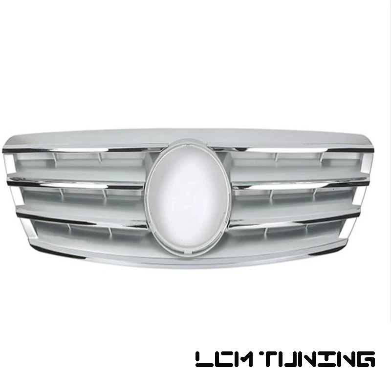 US $55.29 Cl Style Front Bumper Racing Grille For Mercedes For Benz CClass W203 20002006 With Emblem