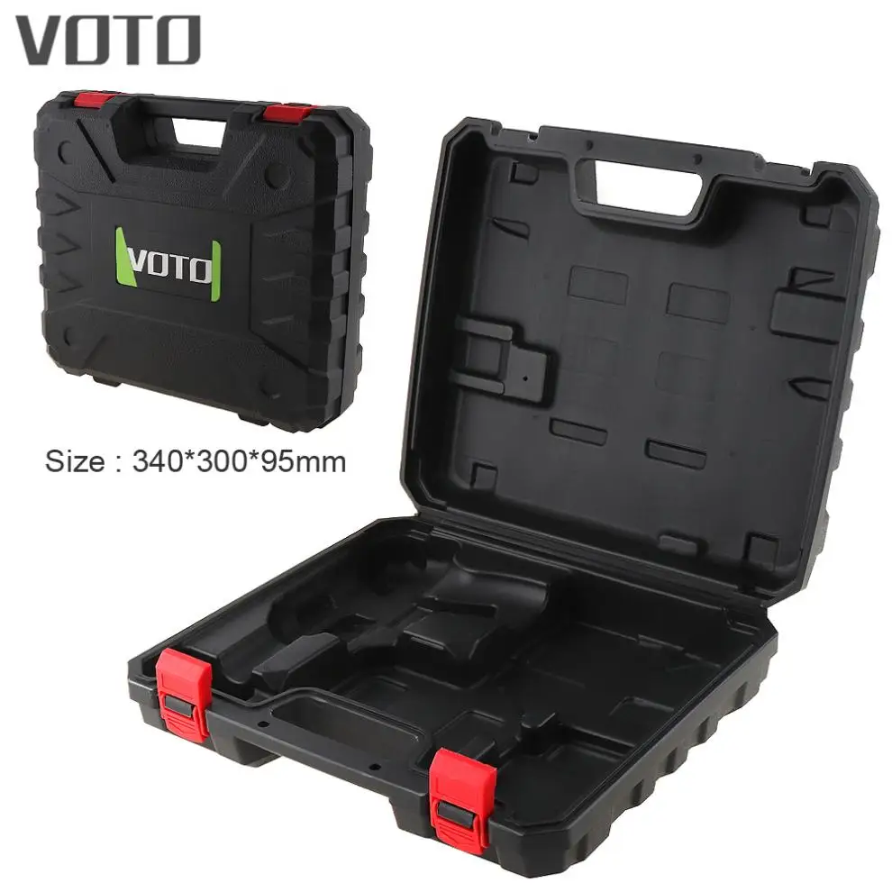 

VOTO Power Tool Suitcase Electric Drill Dedicated Plastic Tool Box with 340mm Length and 300mm Widthfor Lithium Drill