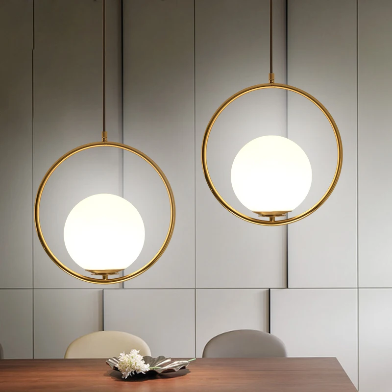 Modern Creative Restaurant Chandelier Light Nordic Minimalist Bedside Lamp Bedroom Dining Room Round Ball Bar Lights Modern Creative Restaurant Chandelier Light Nordic Minimalist Bedside Lamp Bedroom Dining Room Round Ball Bar Lights