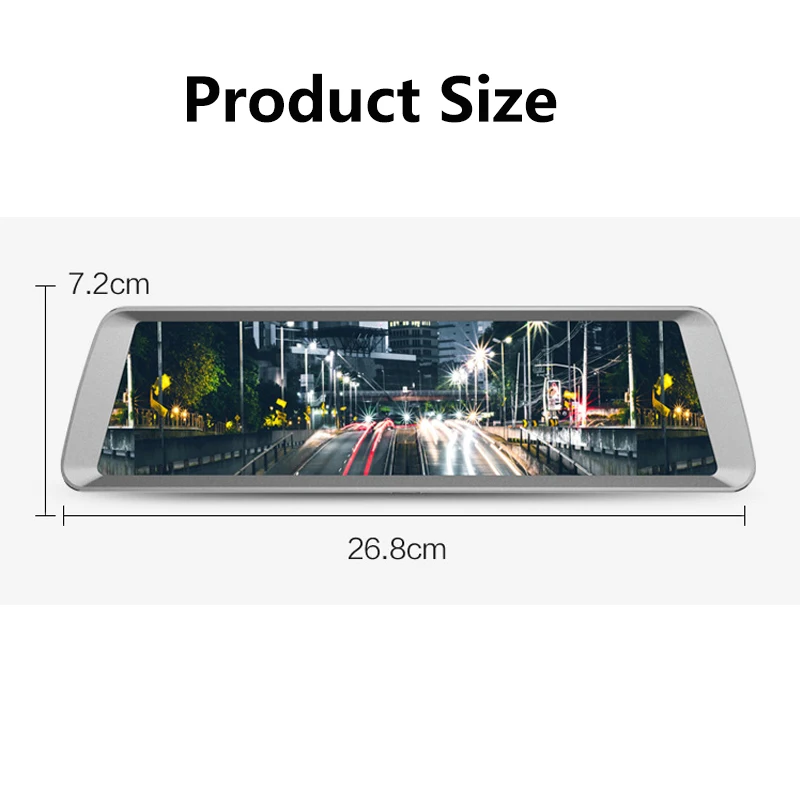 Big Discount JADO D820 Car Dvr Stream RearView Mirror dash Camera