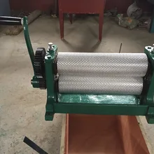 Рукоятка/ручной пчелиный воск гравировальный ролик машина для тиснения 75*250 мм