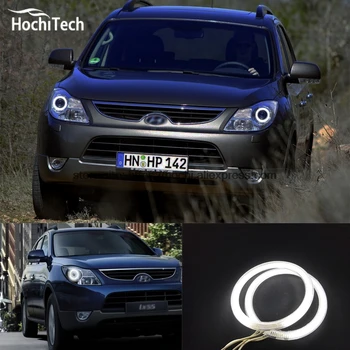 

HochiTech WHITE 6000K CCFL Headlight Halo Angel Demon Eyes Kit angel eyes light for Hyundai veracruz ix55 2007 to 2012