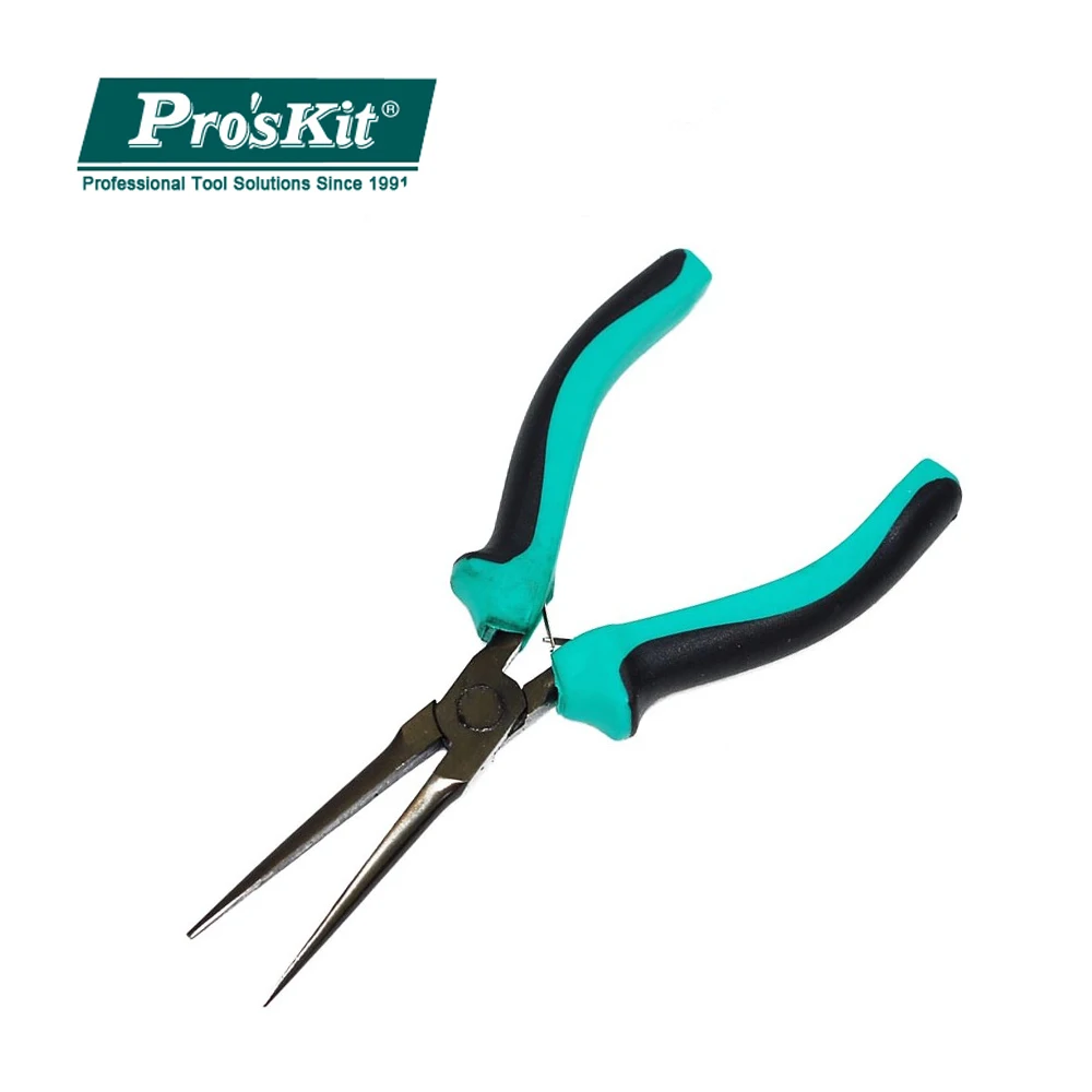 PM-746 Pro'sKit Electrician Pliers Cutting Multifunctional S45C Hardness Permenorm Needle Nose Plier PM-746 Pro'sKit Electrician Pliers Cutting Multifunctional S45C Hardness Permenorm Needle Nose Plier
