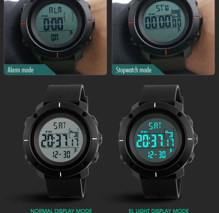 pedometer sports watch-9