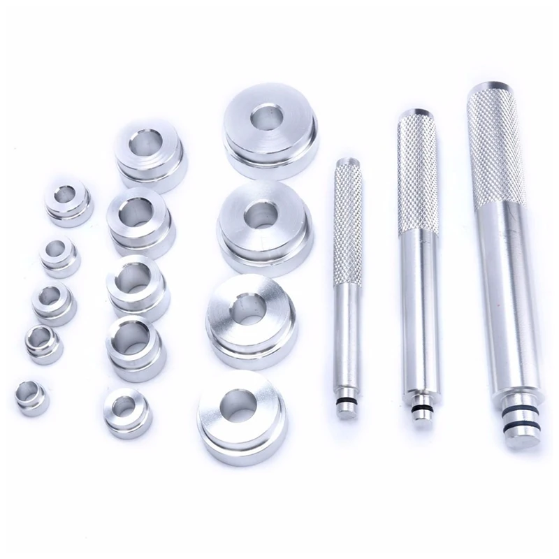 17pcs Aluminum bearing seal driver bearing race driver set Installation Removal Bush Removal Tool Kit