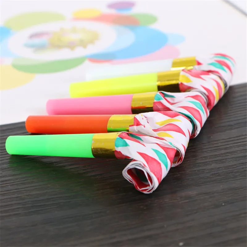 100Pcs/Lot Funny Whistles Kids Childrens Birthday Party Mini Noise
