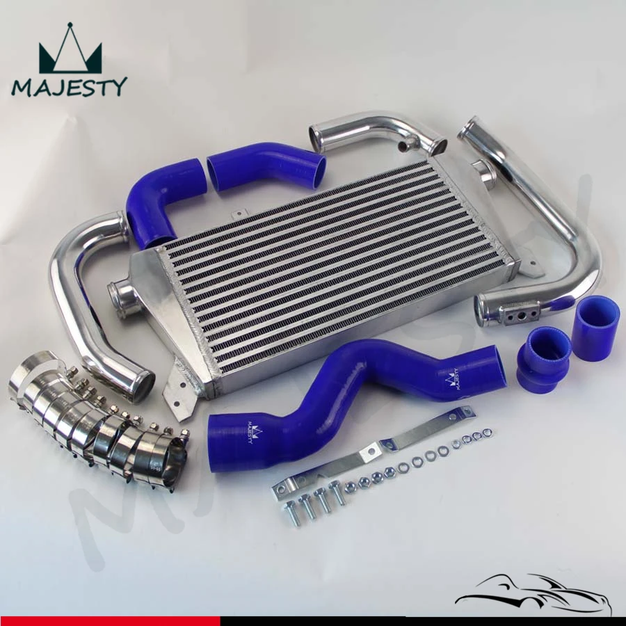 

New Front Mount Intercooler Kit for Audi A4 1.8T Turbo B6 Quattro 2002-2006 Blue / Black / Red