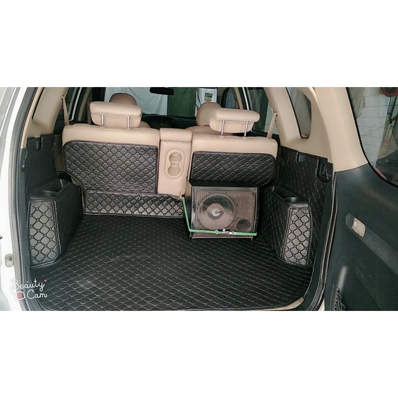 Lsrtw2017 Leather Car Trunk Mat Cargo Liner For Toyota Rav4 2005