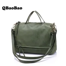 Брендовая женская сумка с двумя ремешками, высокое качество, сумка-тоут из искусственной кожи, Ретро стиль, сумки-мессенджеры, зеленый/серый/синий/розовый