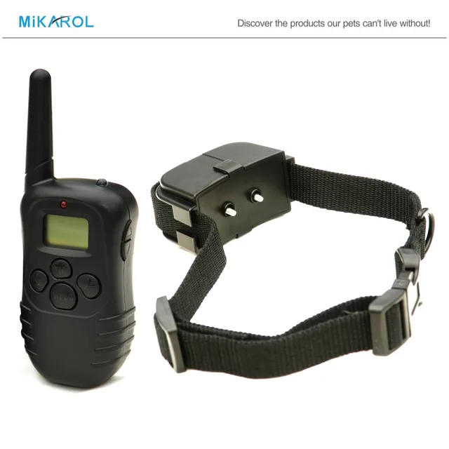 Static Electronic Dog Collar Remote Dog Trainer Bark Collar Vibrate
