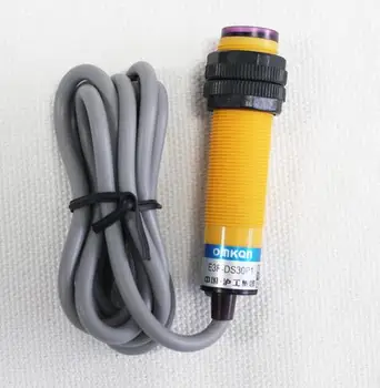 

5PCS E3F-DS30C4 E3F-DS30B2 E3F-DS30P1 E3F-DS30P2 M18 Diffuse Photoelectric Switch Sensor 3 Wire 6V-36VDC 10-30cm Adjustable