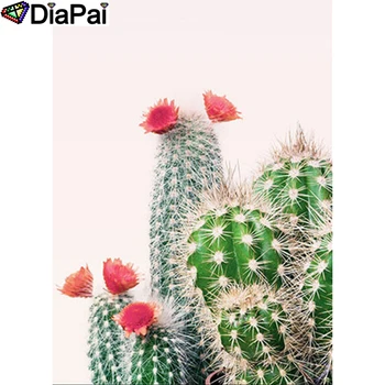 

DIAPAI Full diamond Painting "Prickly pear" Resin Drill Embroidery 5D Diy Diamond Painting Handmade Cross Stitch gift A26151