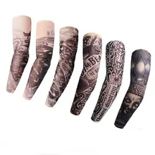 XEONGKVI Летние бесшовные Тату гетры для рук брендовые велосипедные ледяные рукава для женщин и мужчин Guantelete тату для рук рукава для защиты от солнца