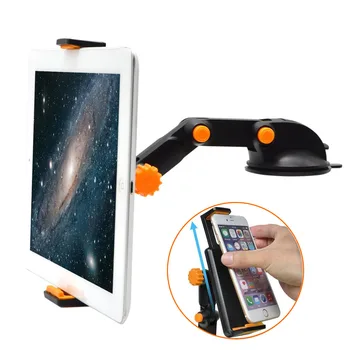 

Eagwell 360 Degree Rotation Universal 4.5-9.7 inch Adjustable Car Phone Tablet holder Stand For iphone 6 6s For ipad mini 123