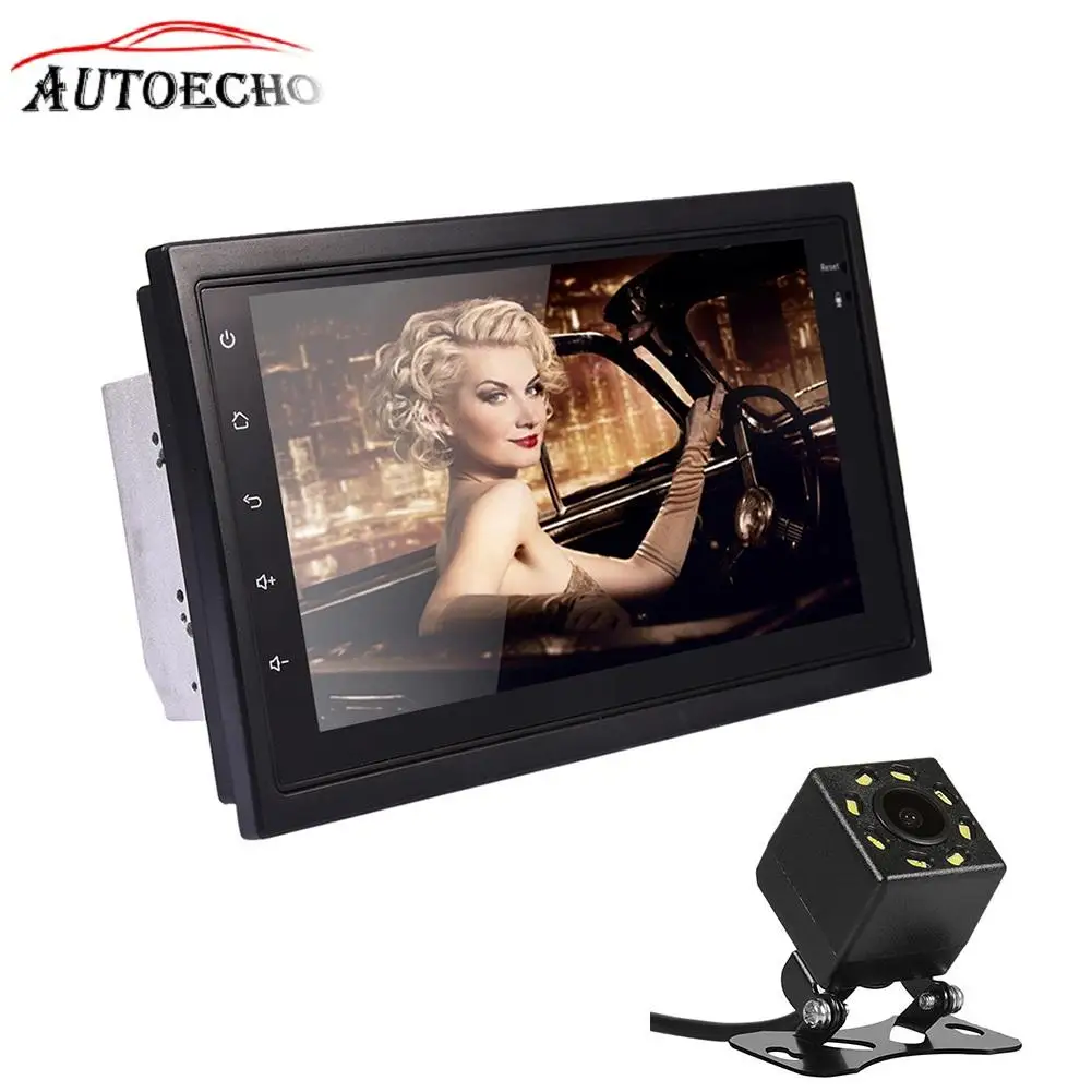 

7inch 2DIN Android 7.1 Car Multimedia Player GPS Navigator HD Display Audio Video FM Radio CD DVD Player Android+IOS Connection