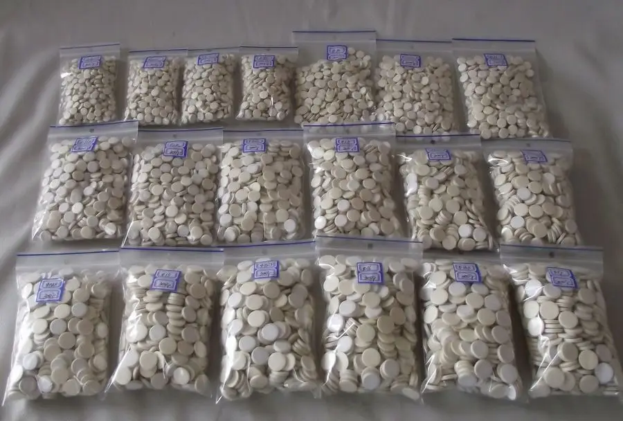 30pcs Soprano Leather pads Any sizeleather kick padsleather