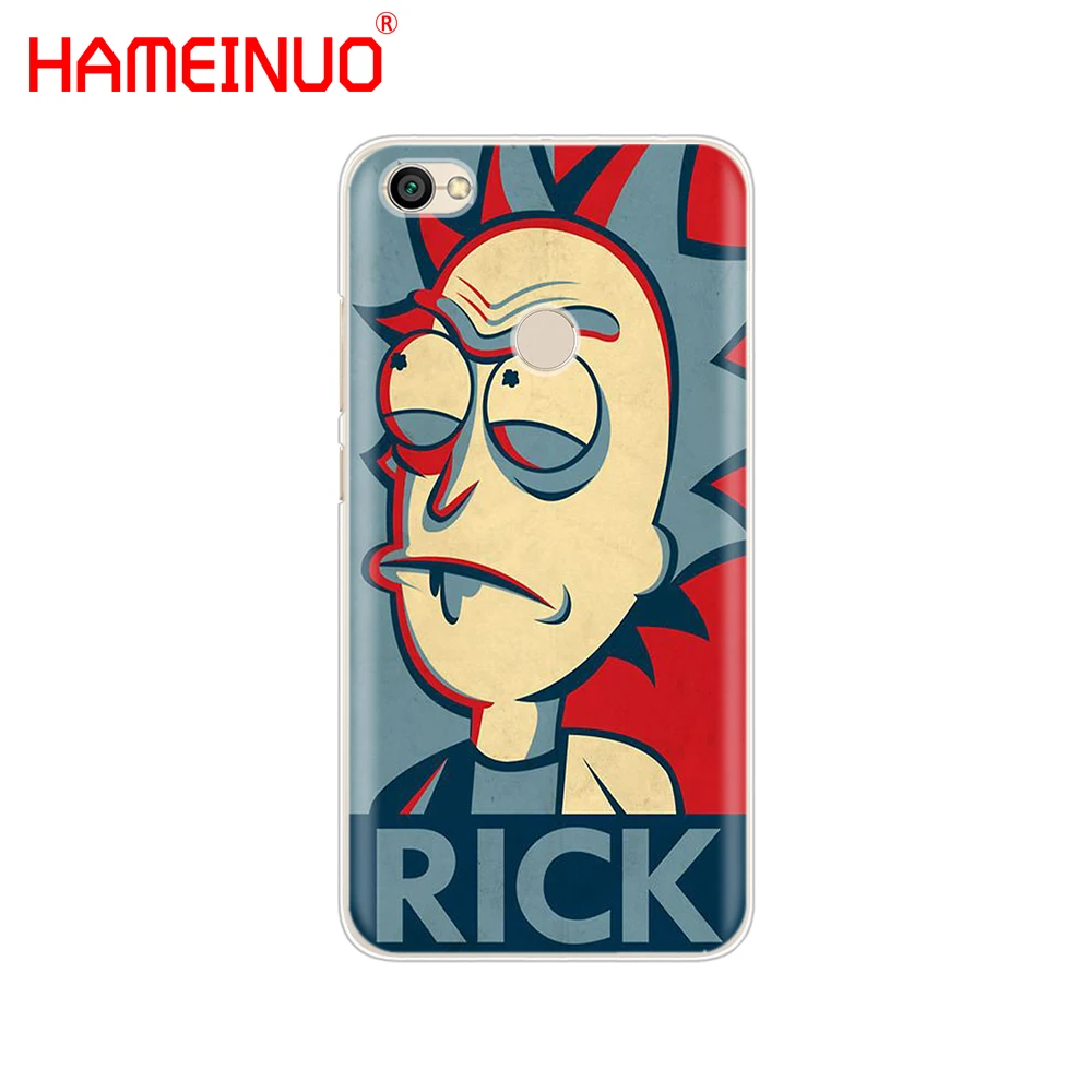 HAMEINUO Rick and Morty Cover phone Case for Xiaomi redmi 5 4 1 1s 2 3 3s pro PLUS redmi note 4 4X 4A 5A