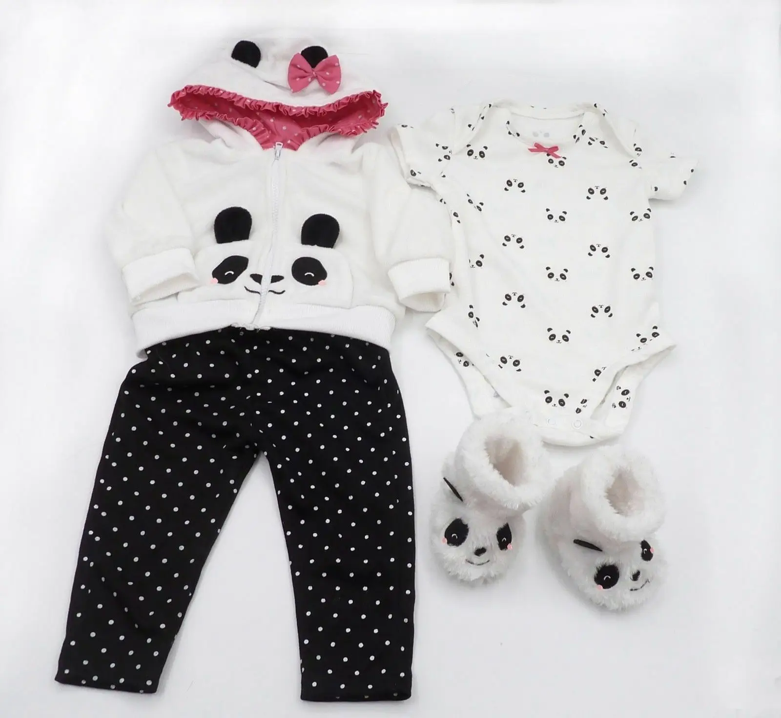 baby girl panda outfit