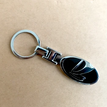 

High quality metal Car key ring fine carving for lada emblem niva largus granta vesta kalina keychain accessories